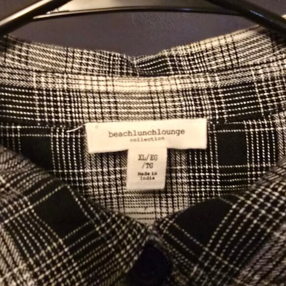 Beach Lunch Lounge Plaid Swing Dress - NWOT - Picture 5 of 6